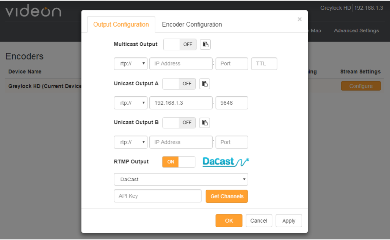 fluxo com software de codificação