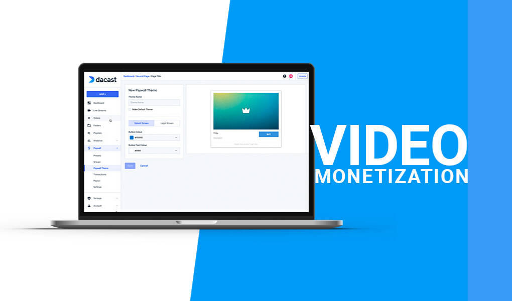 Dacast - Video Monetization and Paywall