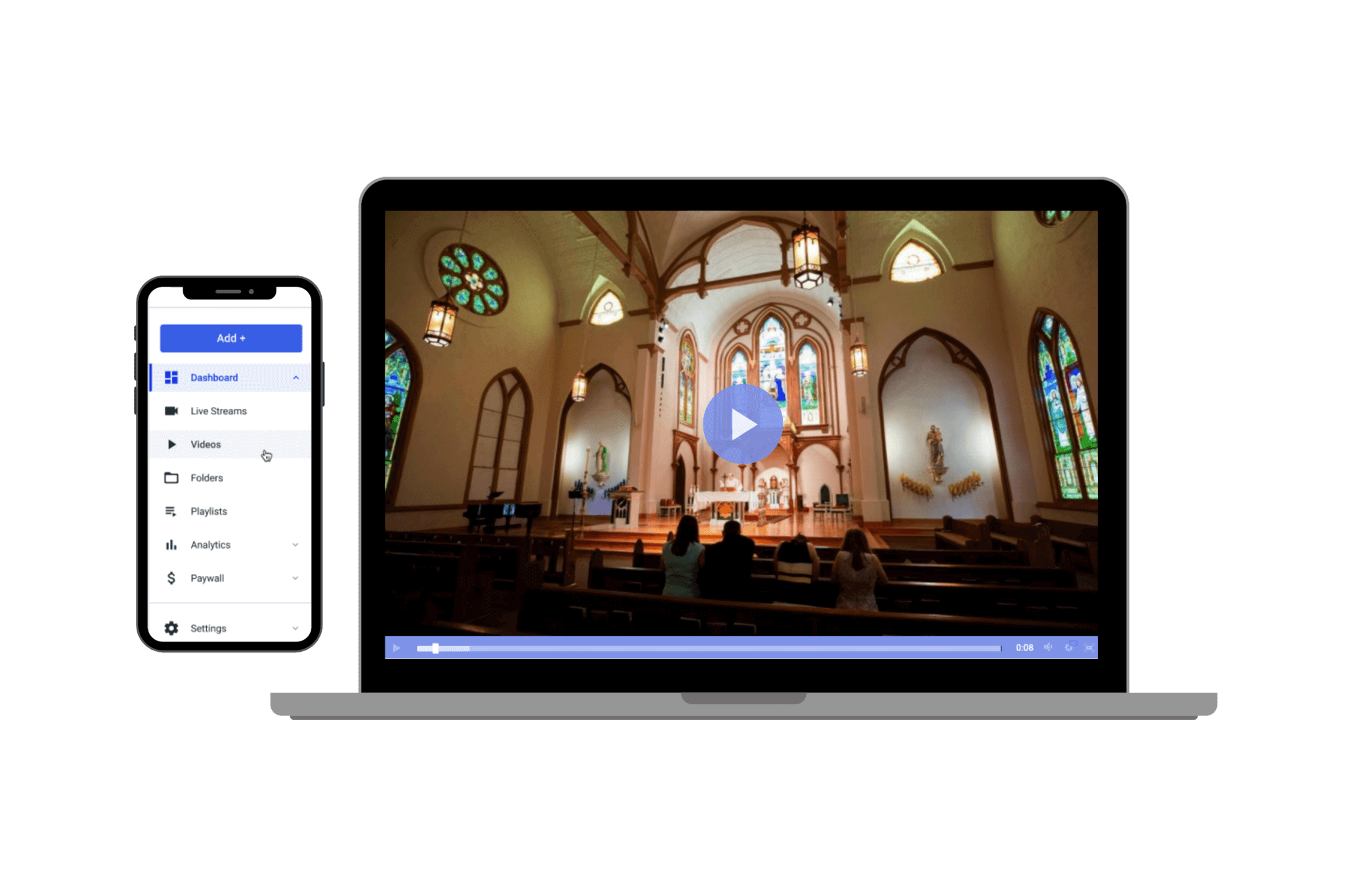 Live Streaming Platform For Churches - Image to u