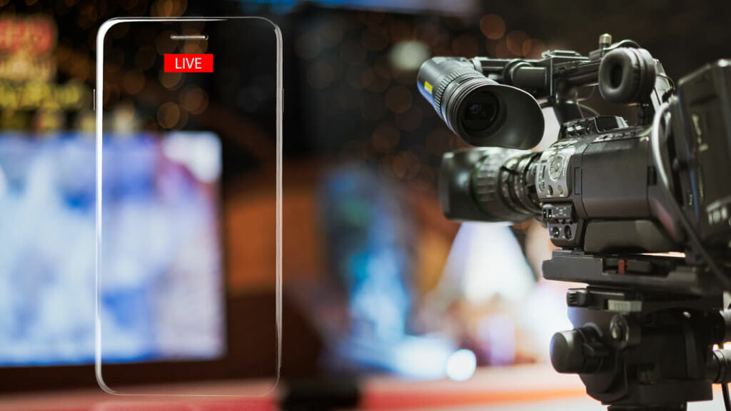 multi camera live streaming app