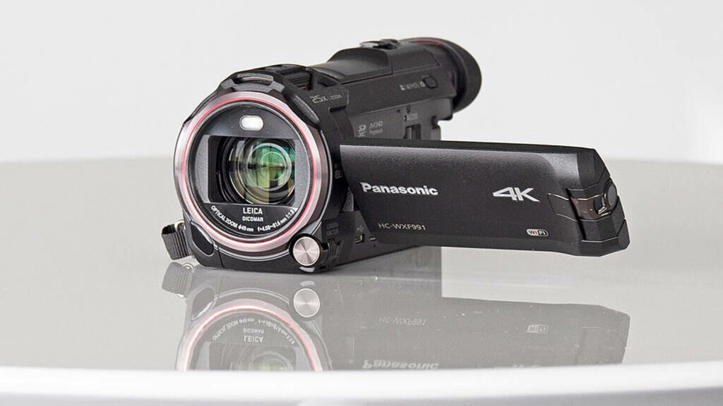 Caméra 4K UHD professionnelle et portable.