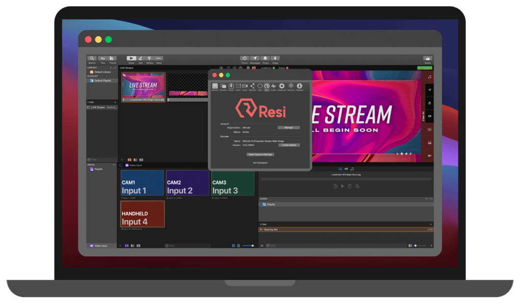 alojamiento de vídeo resi streaming