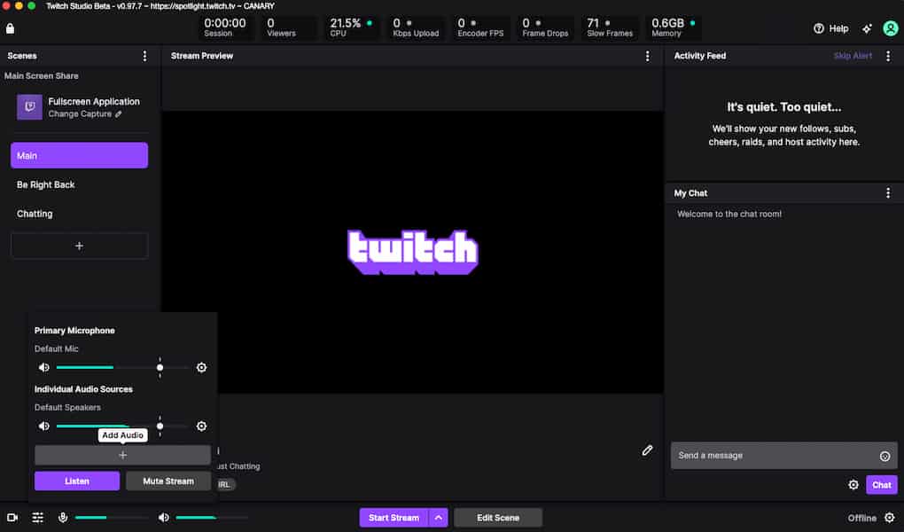 Twitch Studio Beta Details & FAQ