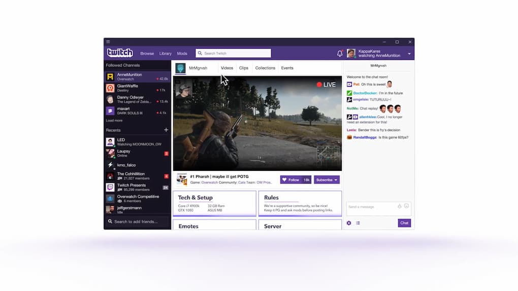 app twitch per windows