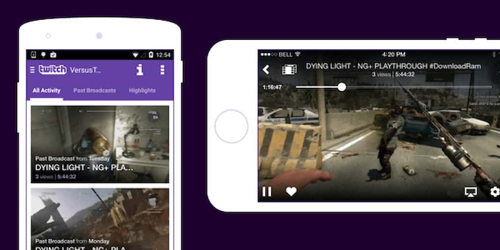 app per lo streaming live di twitch